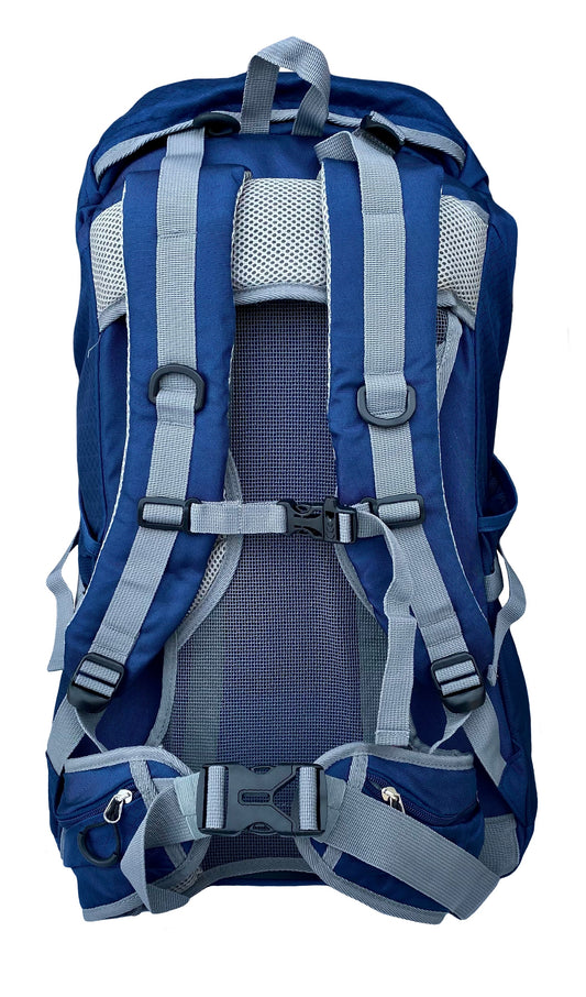 Kinetic 40 Liter Hiking Backpack (Blue)