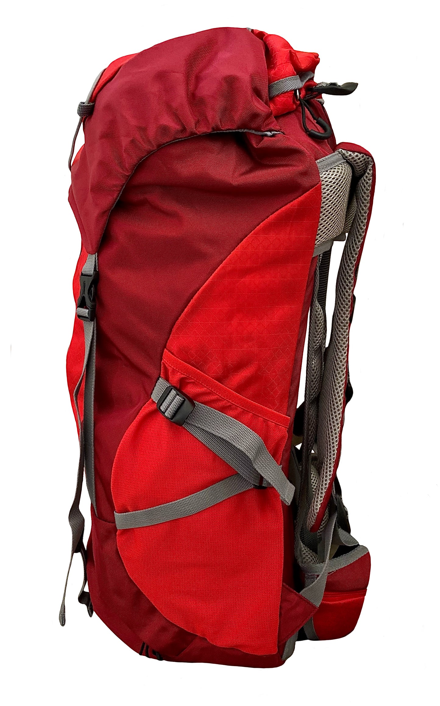 Kinetic 40 Liter Hiking Backpack (Red)