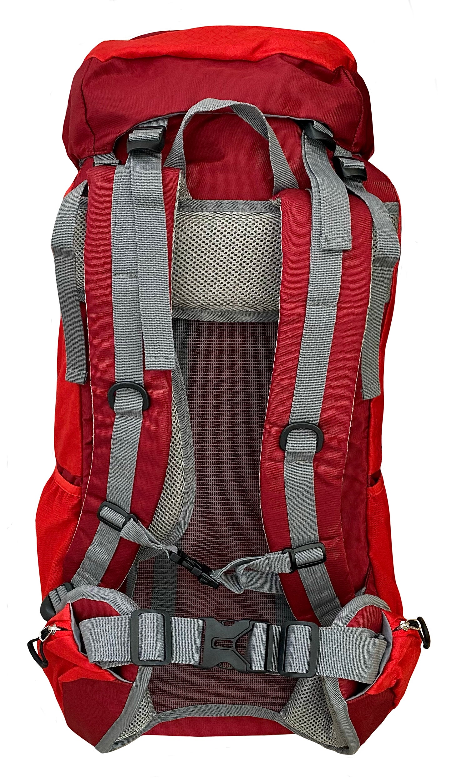 Kinetic 60 Liter Hiking Backpack (Red)