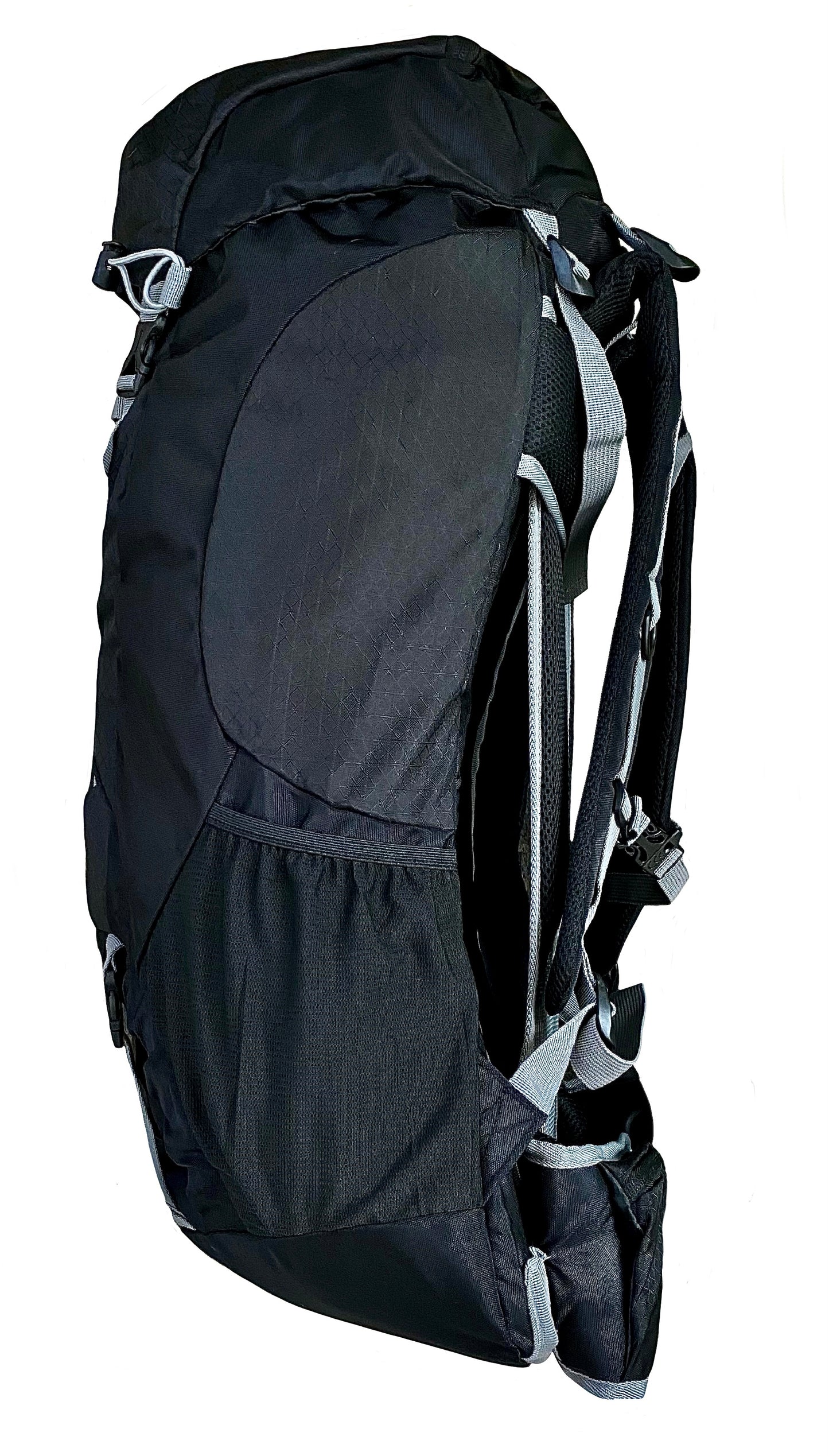 Kinetic 60 Liter Hiking Backpack (Black)