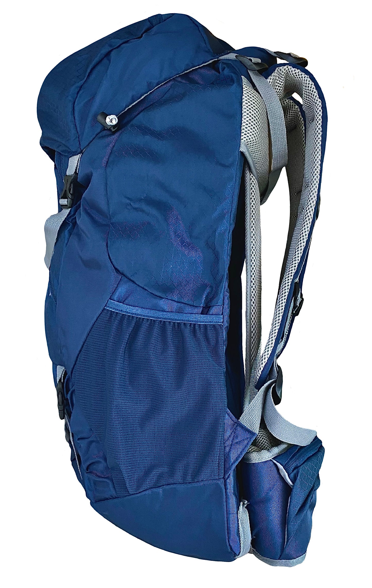 Kinetic 60 Liter Hiking Backpack (Blue)