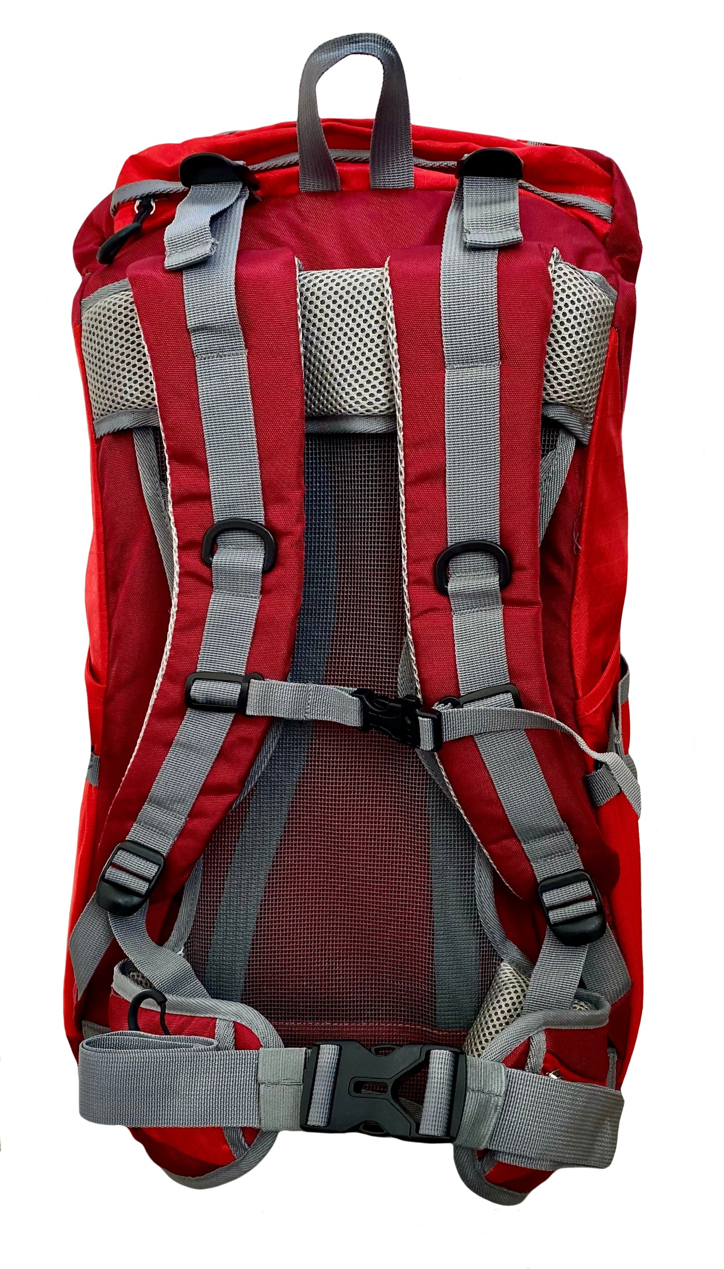 Kinetic 40 Liter Hiking Backpack (Red)