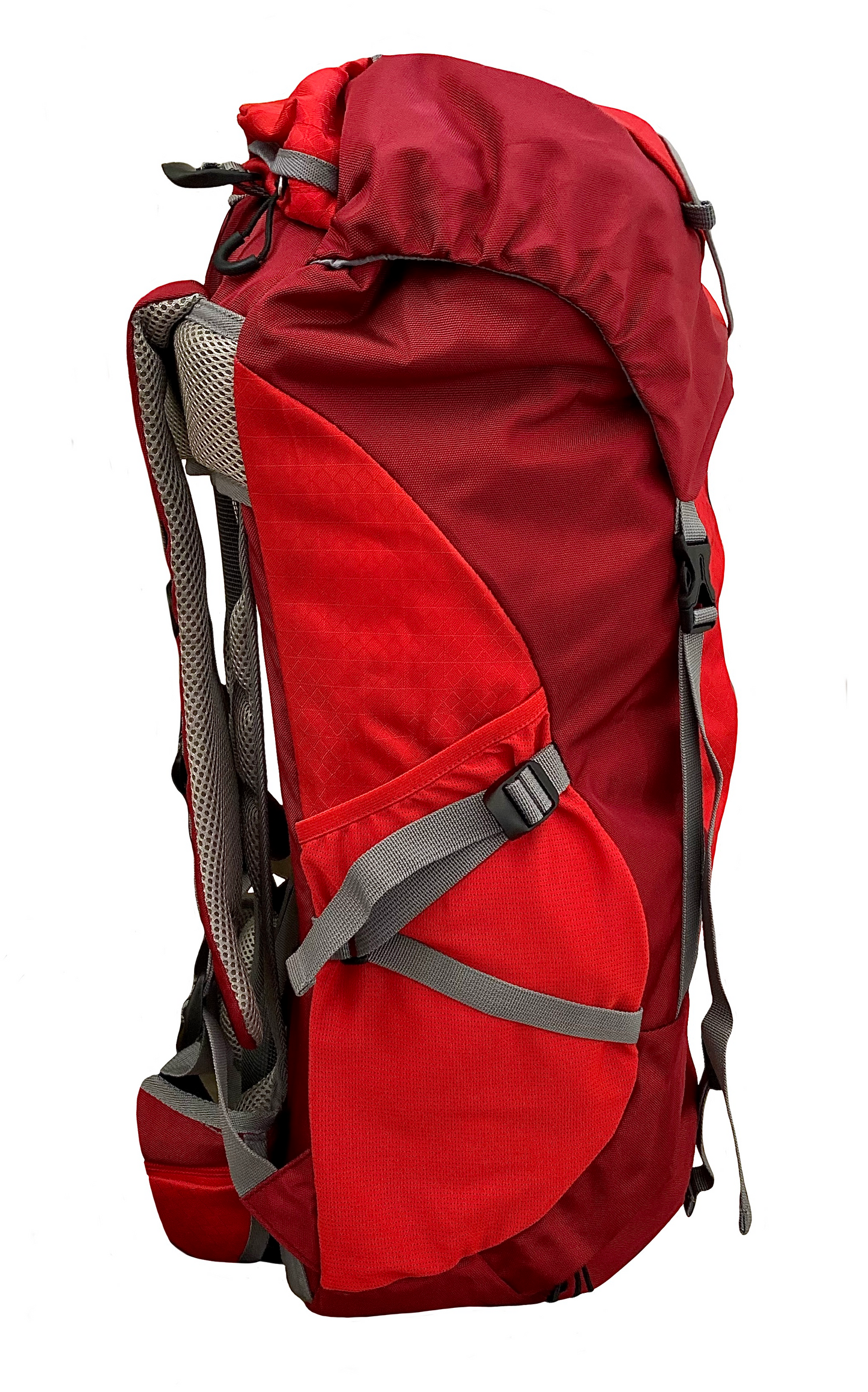 Kinetic 40 Liter Hiking Backpack (Red)